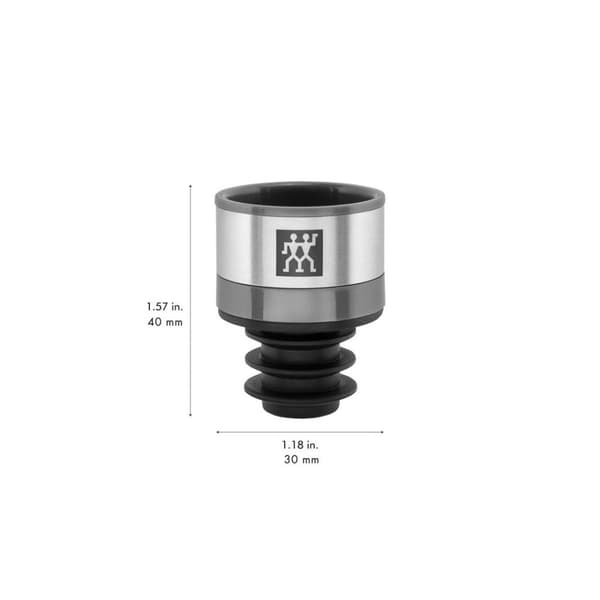 ZWILLING Fresh & Save vinpumpe 3 cm Plastik, Silikone, Rustfrit stål
