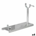 Miniatyrbillede 1 af 2: Skinkeholder i rustfrit stål Quttin 108689 (49 x 16 x 3 cm) (4 enheder)