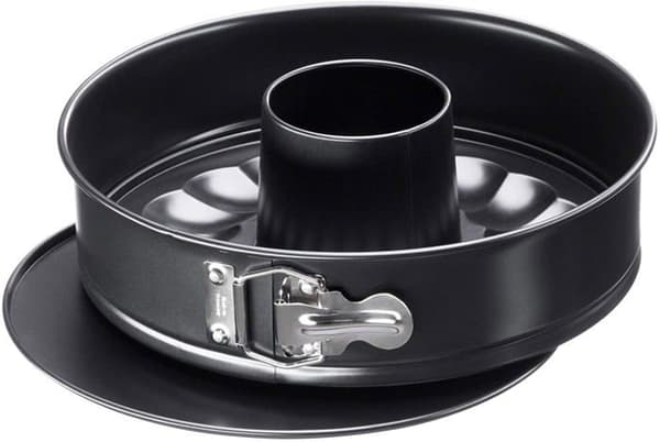 Kaiser bakverk set - 2300755441 - Backform-Set 4tlg. Classic-SP/KO/MU, Stål, Svart, 26 cm