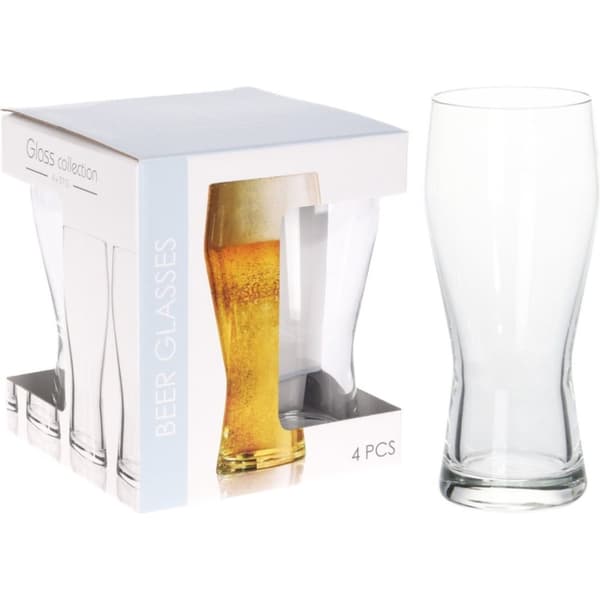 Ølglas 400ml Sæt med 4 stk