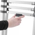 Miniatyrbillede 3 af 5: Hailo T80 Aluminium Teleskopstige 9 Trin 94-264 cm