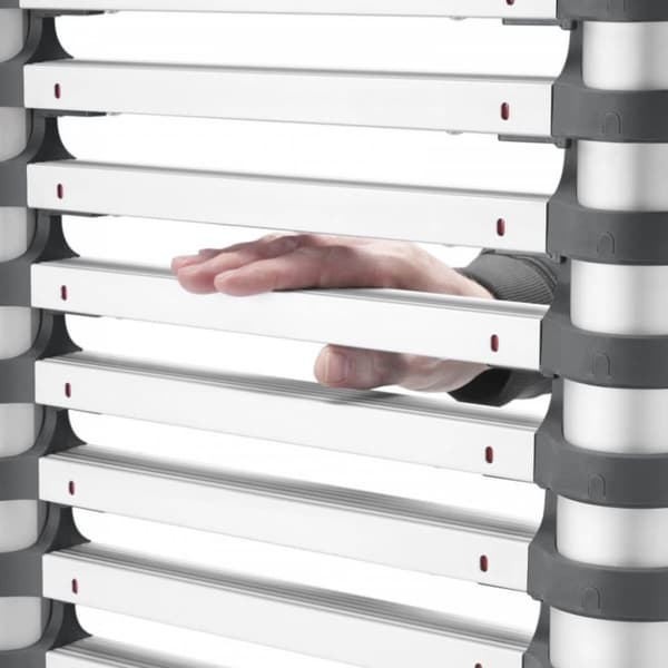Hailo T80 Aluminium Teleskopstige 9 Trin 94-264 cm