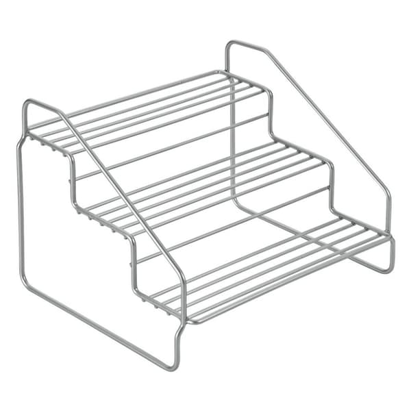 Metaltex Urtetrappe 20x18x15 cm Sølv