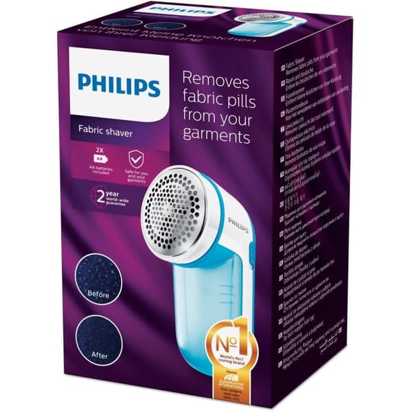 Philips GC026/00 Fnugfjerner Blå/Hvid