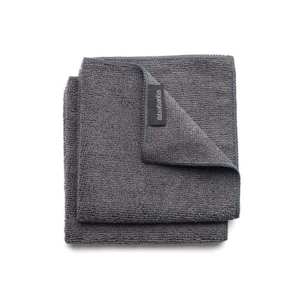Brabantia SinkSide Microfiberdukar 30x30 cm 2 Styck Grå