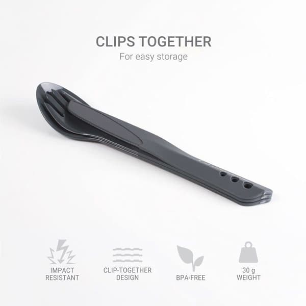 Ensemble köksredskap - set köksredskap Lifeventure - 75800 - Graphite Ellipse Set med 4 delar Unisex, En storlek passar alla