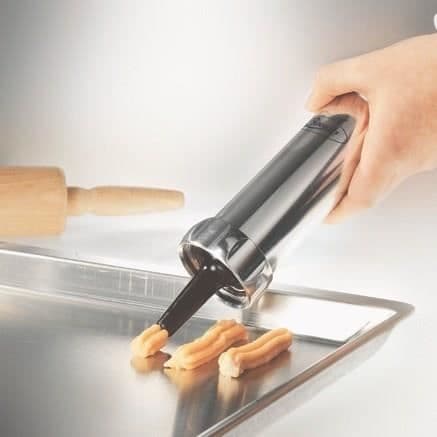 GEFU COOKIE Kakpress 14320 21,5cm grå