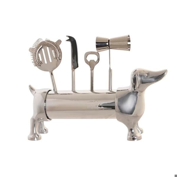 Rostfri cocktailbox DKD Home Decor