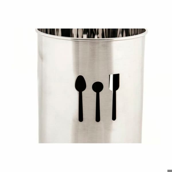 Bestickset - DKD Home Decor - Rostfritt stål och plast - Grå - 10x10x18 cm - 250 g
