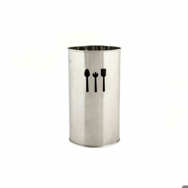 Bestickset - DKD Home Decor - Rostfritt stål och plast - Grå - 10x10x18 cm - 250 g