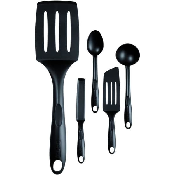 TEFAL Kökverktyg Set, Material Högkvalitativ Nylon, Svart