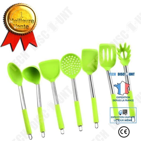 TD® 7 köksredskap från Soft Premium Homehold Hållbar matlagningsverktygssats KÖKETILLBEHÖR SET