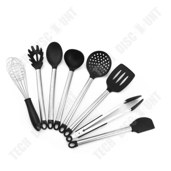 TD® 8 st Premium värmebeständiga matlagningsredskap Set med köksredskap