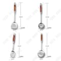 Miniatyrbild 4 av 4: TD® Wood Grain Spatel Köksspatel Kökssked Spatel Köksredskap Set Matsked Sked