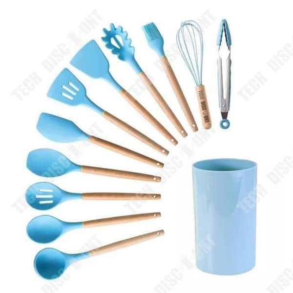 TD® Bestick Set, 11-12-13 delar Köksredskap Set Silikon Nonstick Köksredskap Köksredskap - Typ