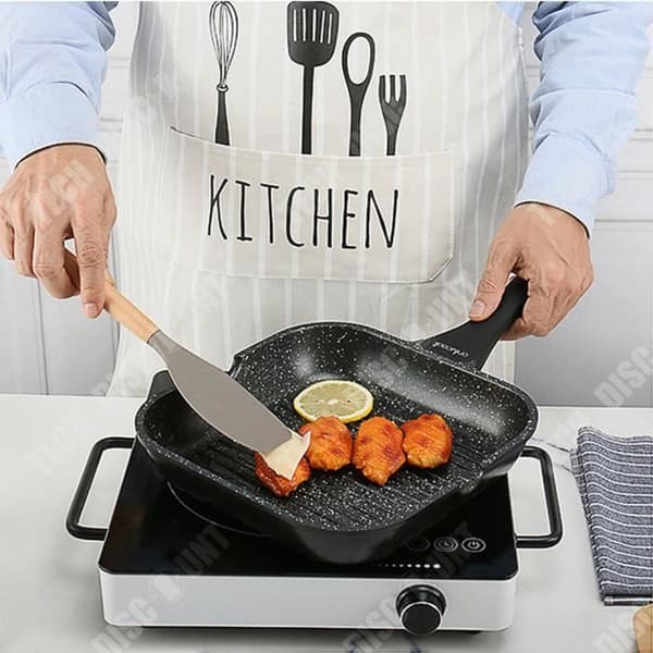 TD® Cuisine köksredskapsset, set med nonstick-redskap, med bokträhandtag, Premium Silicone25 Kit