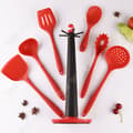 Miniatyrbild 2 av 4: TD® silikonspatelset Värmebeständig non-stick silikonmatlagningsredskap 7 delar