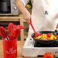 Miniatyrbild 4 av 4: TD® kokkärl i silikon 4-delad kokkärl Non-Stick Fry Spatel Matlagningsset