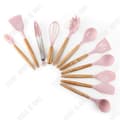 Miniatyrbild 1 av 4: TD® trähandtag silikon köksredskap Hushållskök Nonstick stekpanna hög temperatur silikon spade