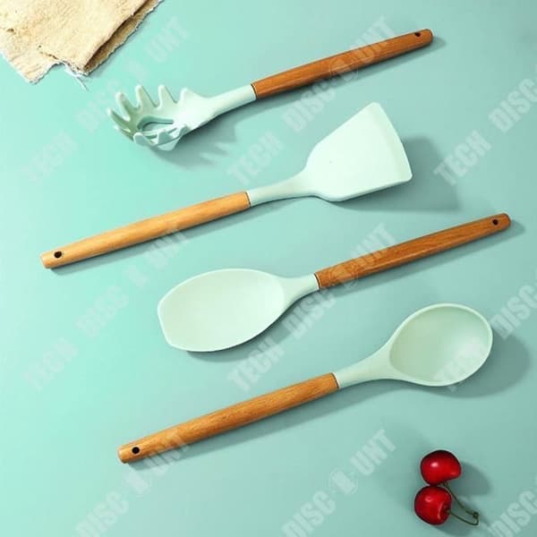 TD® Köksredskap Set, Silikon Köksredskap Set 11-13 delar köksredskap - Typ 12-st köksset