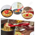 Miniatyrbild 3 av 4: TD® köksredskap röd silikonbakelse barngrillset giftfri hemtång visp borste spatel slev 10