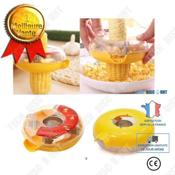 TD® Rund Corn Stripper Cutter Köksredskap Spannmålsavskiljare Bakverktyg