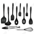 Miniatyrbild 2 av 4: TD® 10 st Svart Silikon köksredskap Bakning Tool Kit