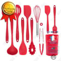 Miniatyrbild 1 av 4: TD® 11 st Köksredskap Kit, Värmebeständig silikon Köksredskap Non-Stick Köksredskap-Röd
