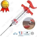 Miniatyrbild 3 av 4: CONFO® Plastmatspruta med oljenål marinadsås köksbakelse vuxenkött 30ml graderad redskap i