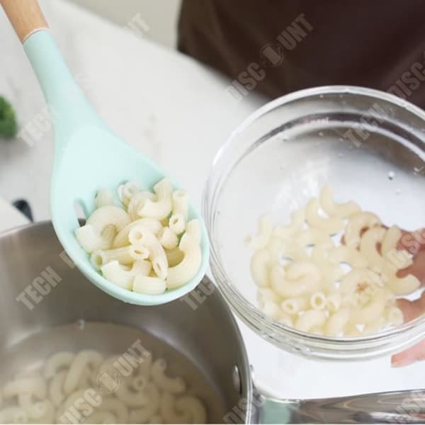 TD® köksredskapsset i silikon med trähandtag, non-stick spatel, köksredskap, yrkesredskap