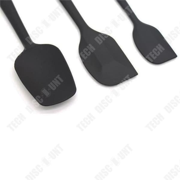 TD® Silikonspatel Set med 6 Silikon Köksredskap Skrapborsteset Baking Cake Cream Spatel