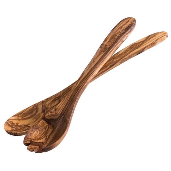 Saladbestick i olivträ 30,5 cm - Aps