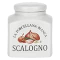 Miniatyrbillede 2 af 2: LA PORCELLANA BIANCA CONSERVA Skalotteløg beholder 1,8 ltr