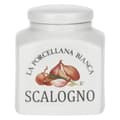 Miniatyrbillede 1 af 2: LA PORCELLANA BIANCA CONSERVA Skalotteløg beholder 1,8 ltr