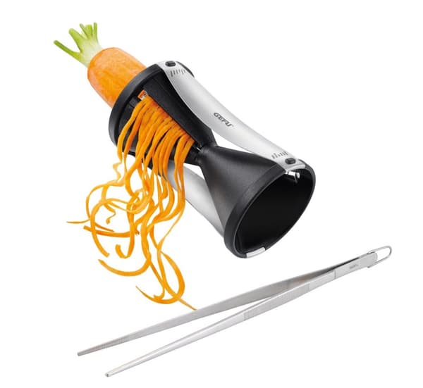 Gefu Spirelli spiralskärare + kökspincett Gefu Spirelli G-00079