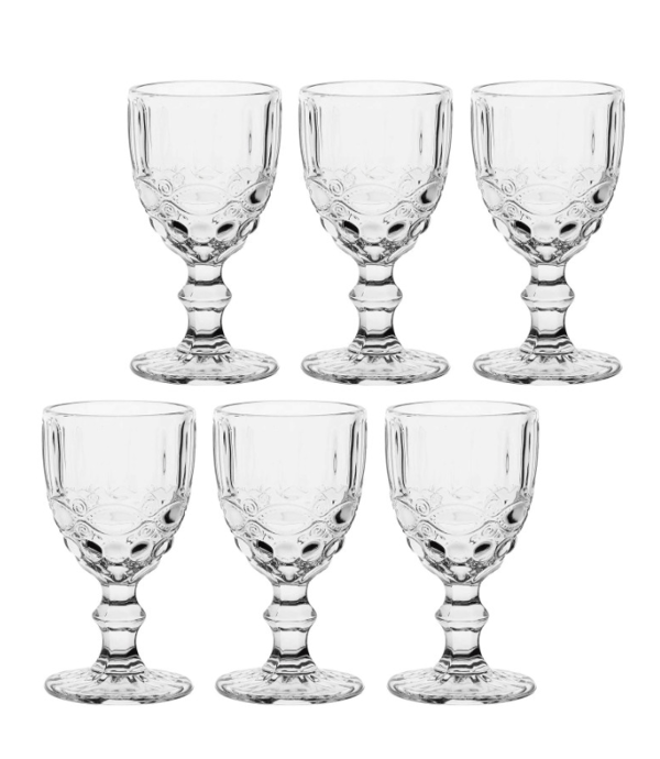 Sæt med 6 Barberino-glas - Klar, 250 ml