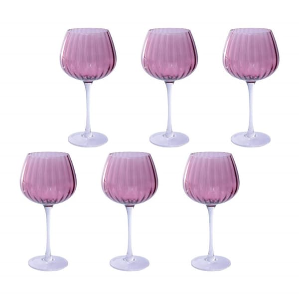 ROSE&TULIPANI PRISMIA Set med 6 glas 460 ml