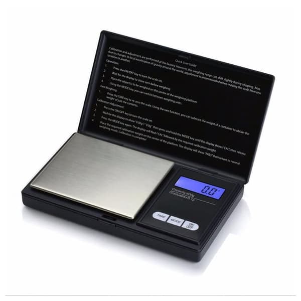 Digitalvåg smycken / guld / kaffe 0.01 g - 200 g