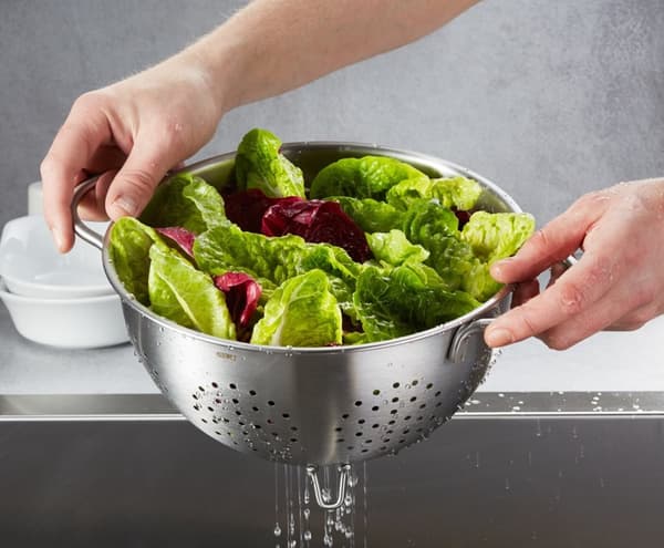 GEFU COLINO kökssil i rostfritt stål 24 cm
