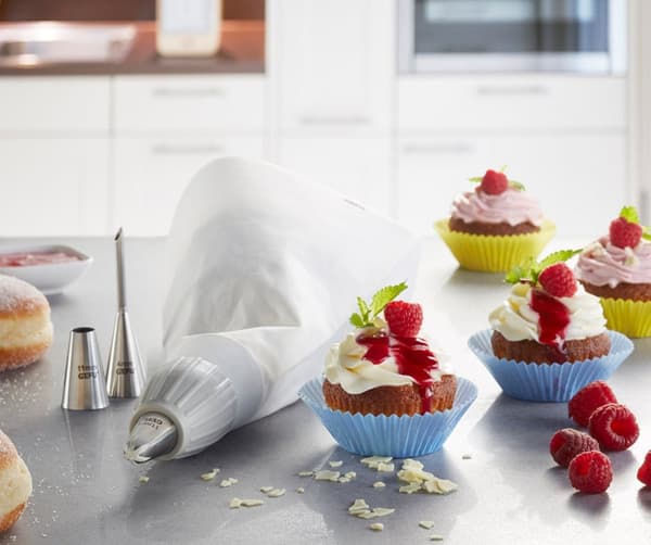 GEFU 14330 sprøjtepose Bomuld, Plastik, Rustfrit stål