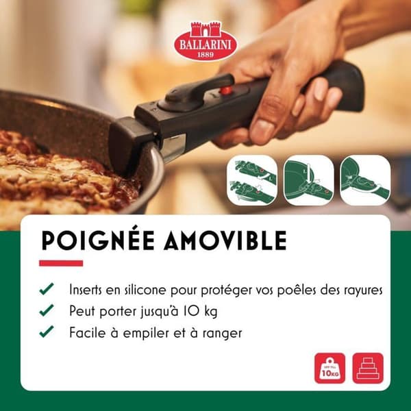Ensemble redskap - set redskap Ballarini - 1029405