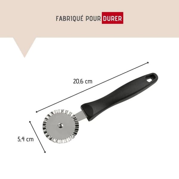 Bakeryutensil - FMprofessional - Degroller - Rostfritt stål - Svart - 50x50x20cm