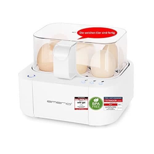 EMERIO EIERKOCHER 6 EIER LICHT--DEUTSCHE SPRACHANZEIGE EB-115560.12