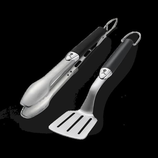 Grillredskapssats - WEBER - Premium - Kompakt - Rostfritt stål