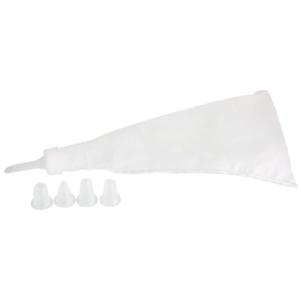 Spritspåse med 5 plastmunstycken 28 cm Zenker Smart Pastry