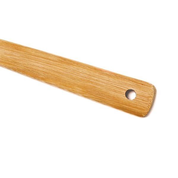 Köksredskapsset - Relaxdays - 6 delar - Ställning i bambu - 30 cm - Ljust brunt