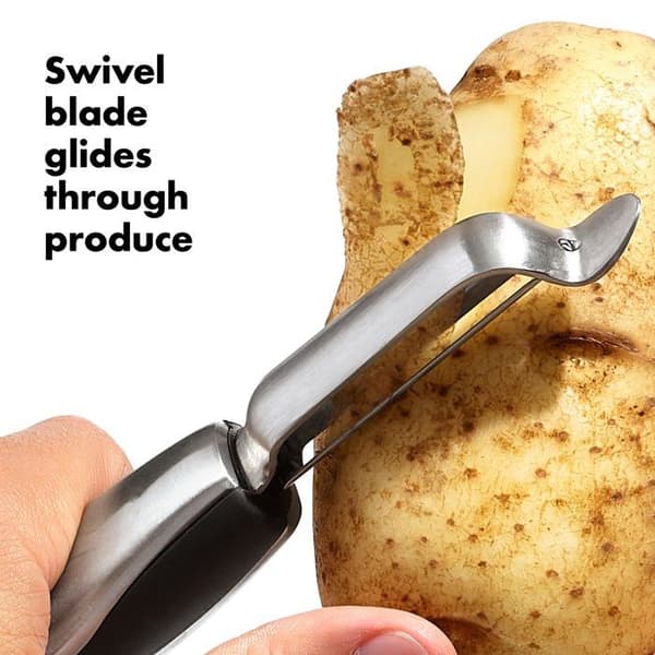 Oxo kökstillbehörssats - 3121700 - Stål - Roterande skalare