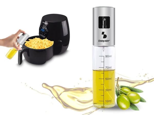 Beper kökstillbehörsset - C102SPE001 - Oljespray med gradvis glasbehållare - Kitchen Oil Spray