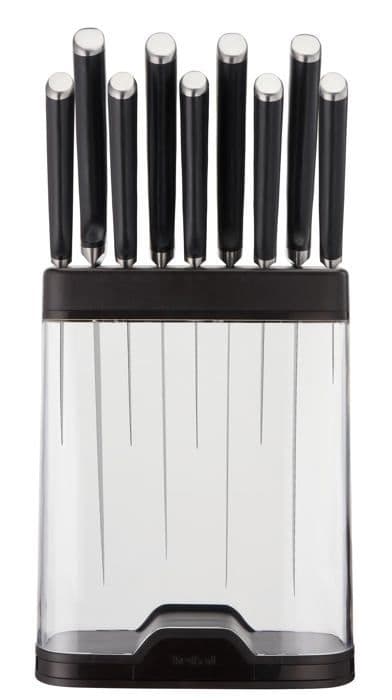 Tefal - K2350204 - Ingenio Premium knivblock med integrerad slipare (knivar säljs separat), Ice Force