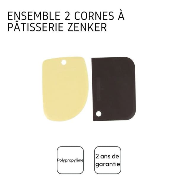 Bakverkshorn - Zenker - 15314 - Plast - Beige & Brun - Konditorivaror
